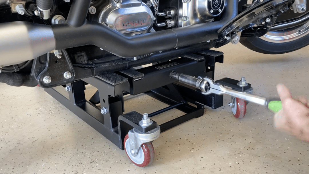 The Let's Roll Perfect Motorcycle Safe Storage System
