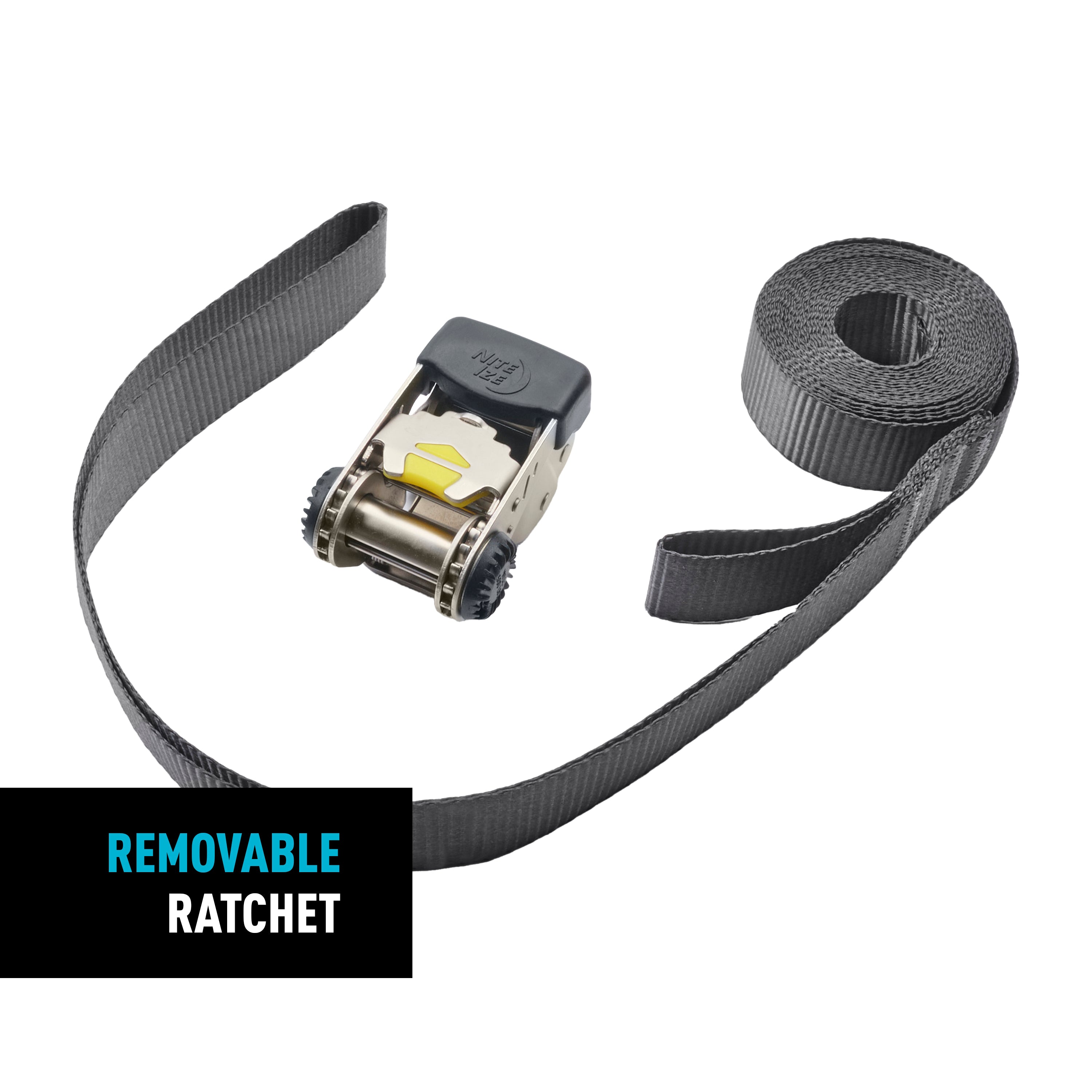 CamJam™ HookLock™ Ratchet Strap System with Eyelets