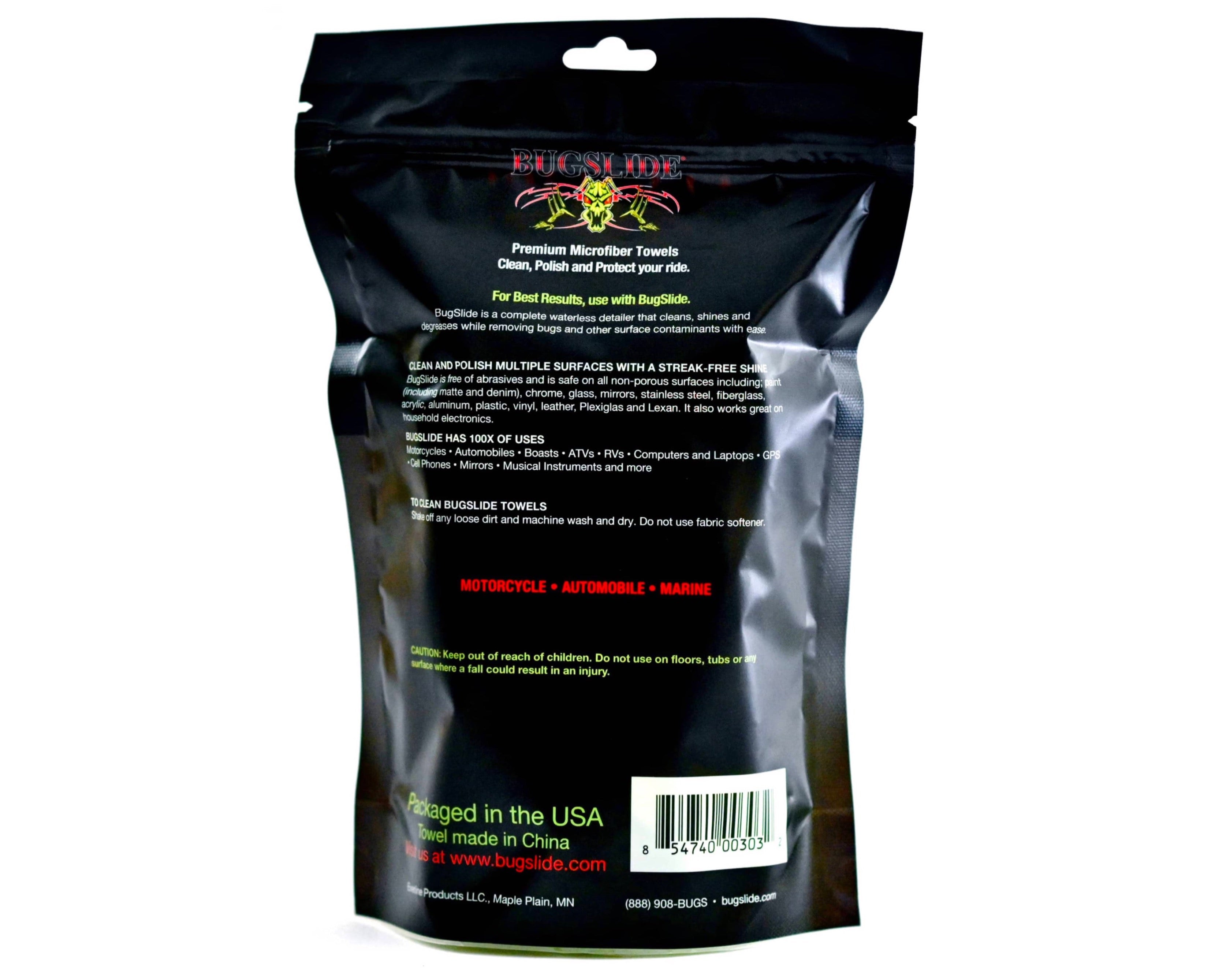 3Pk. Microfiber Towels