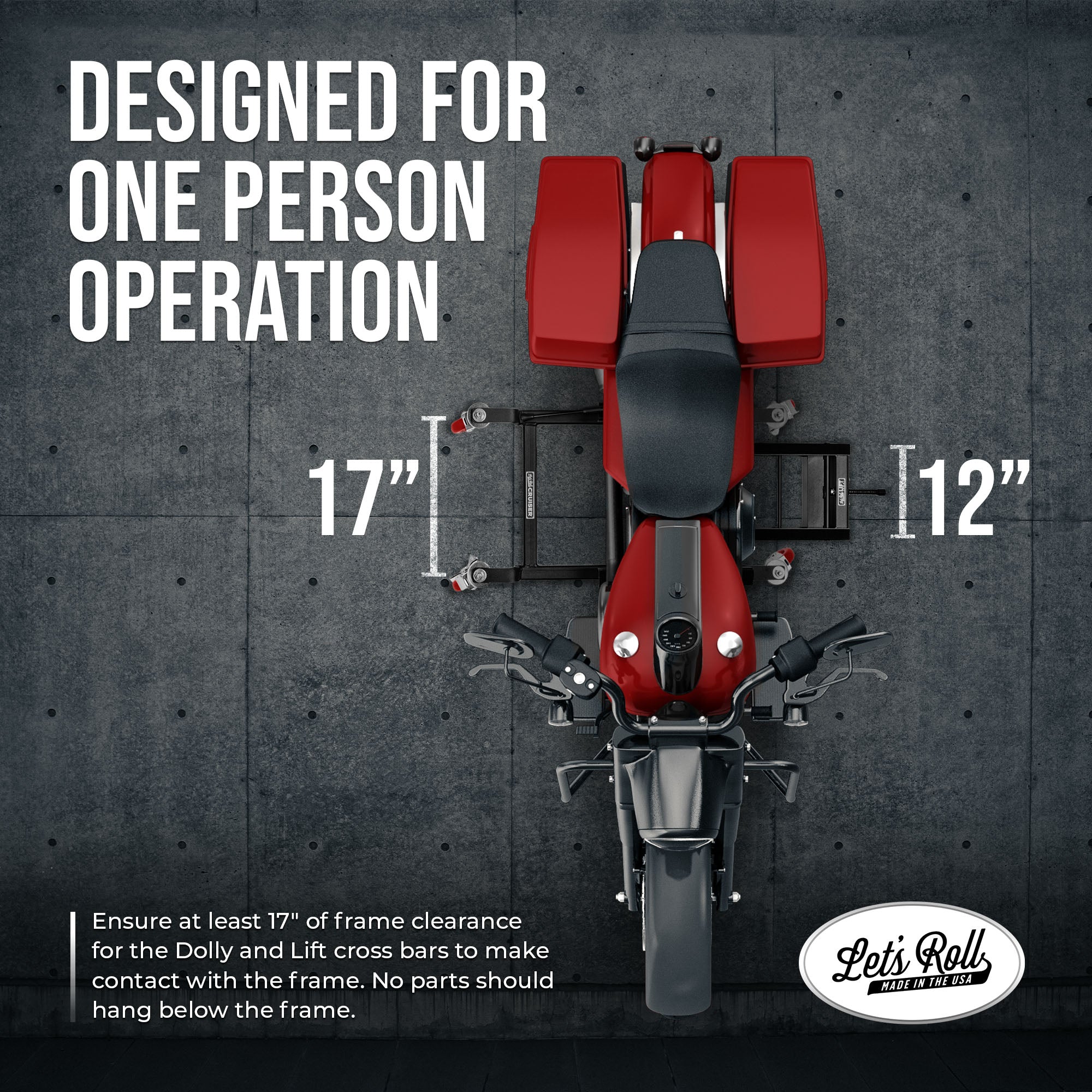 Cruiser Motorcycle Dolly