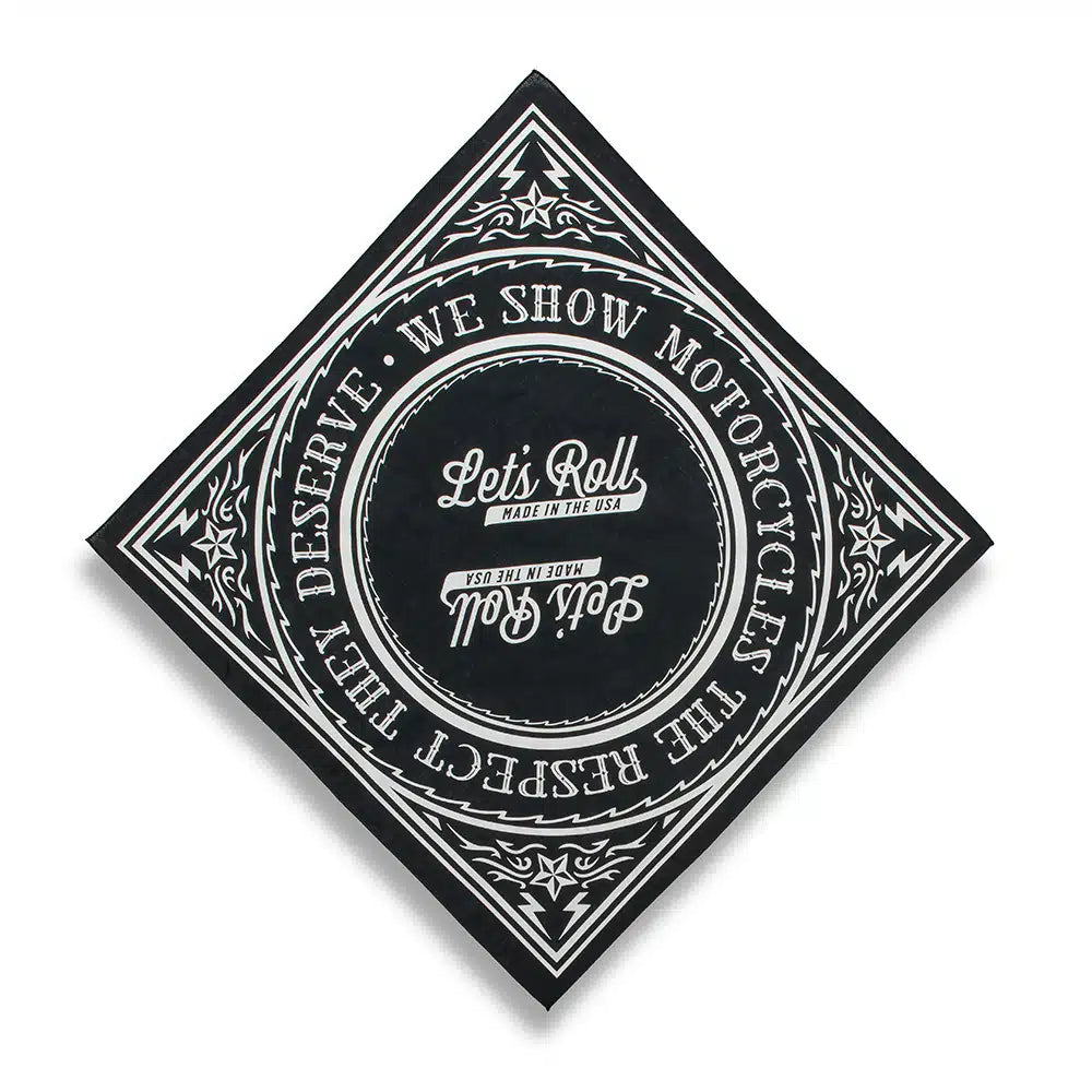 Let’s Roll™ Black Bandana